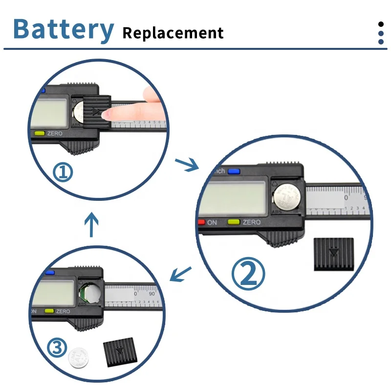 Цифровой цифровой штангенциркуль