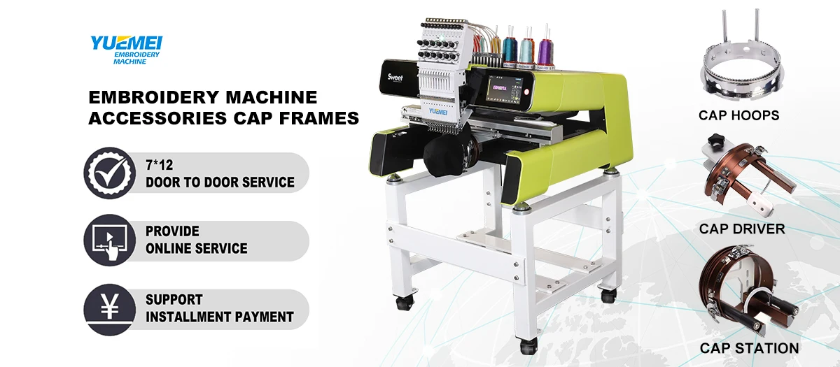 2022 Same As Brother Best Cheap Single Head Small Embroidery Machine for Sale