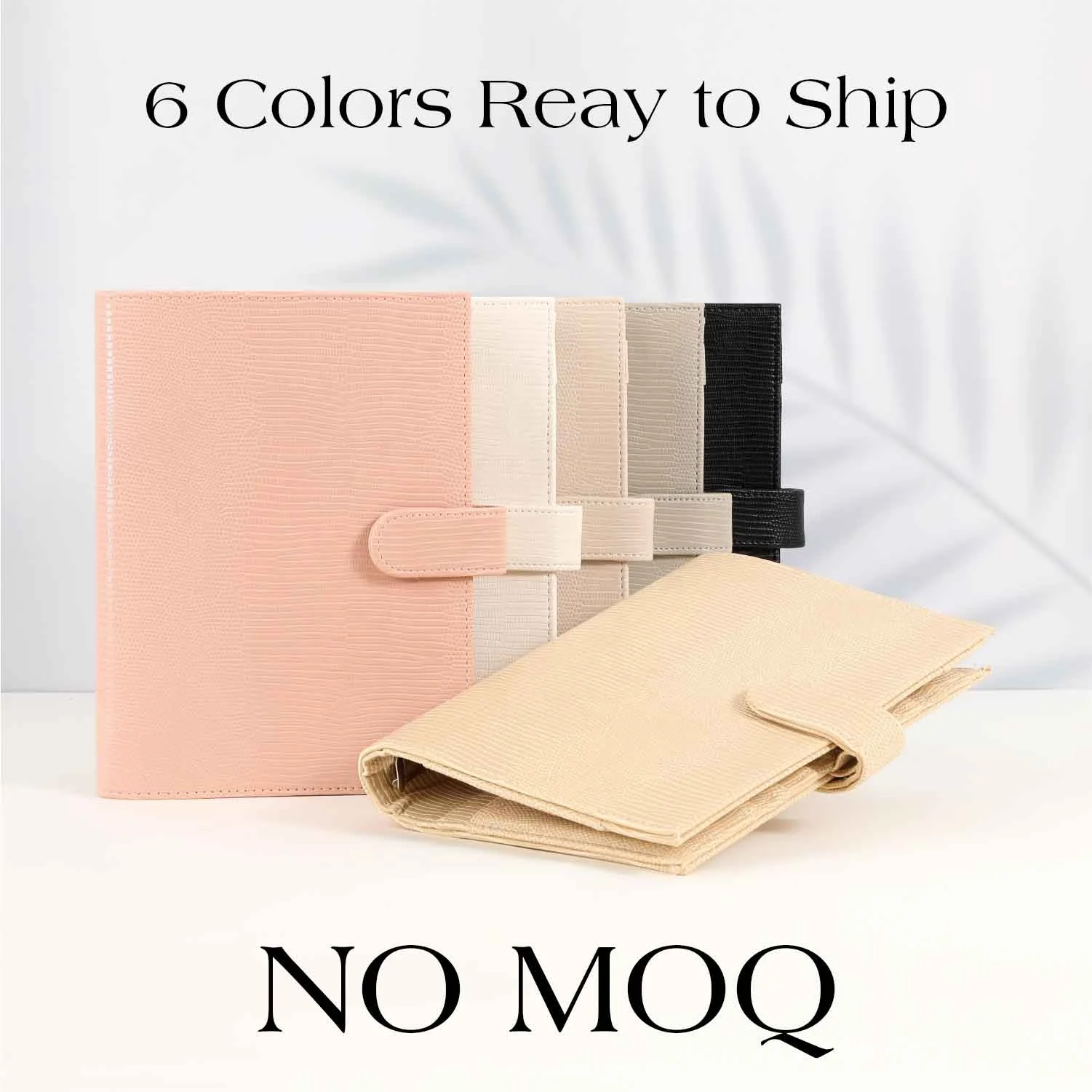 TK EtsyベストセラーA5リザードレザーバインダー財布フライリーフ