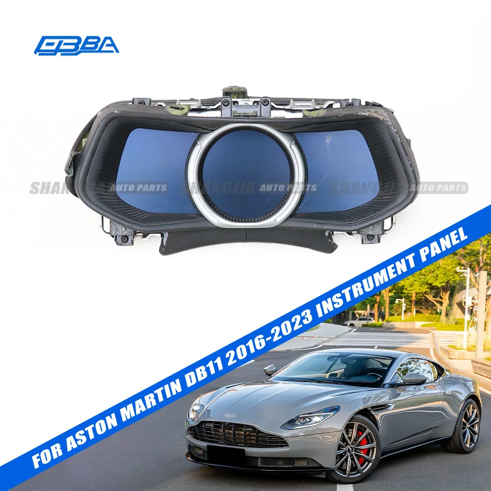 Kluster tal-Instrumenti għall-Aston Martin DB11 2016 2023 OE HY53-10849-AC ABS Plastika tal-Speedometer Gauges Panil tal-Dash