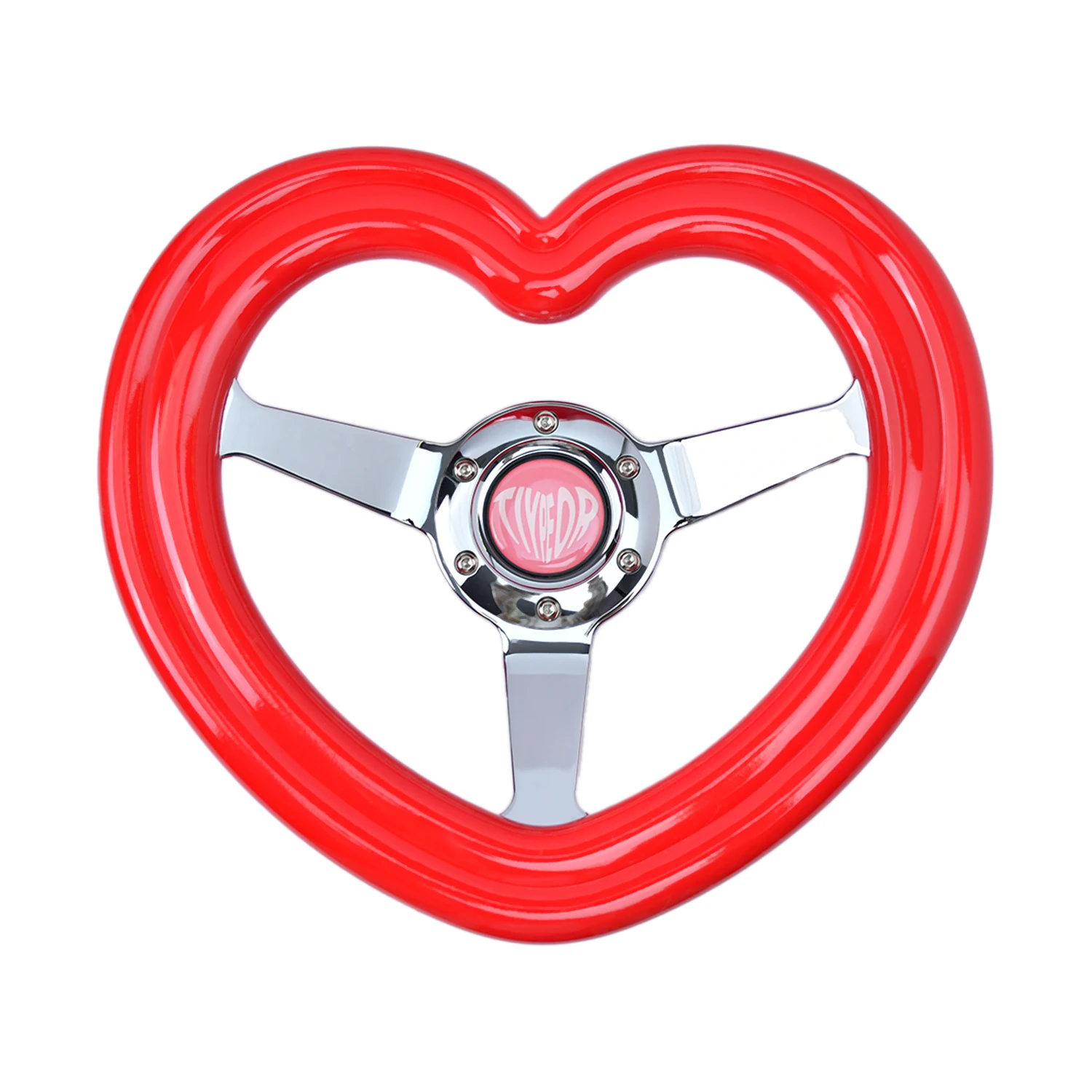 Tiypeor Exclusive Design ABS 320MM Heart Steering Wheel JDM Racing