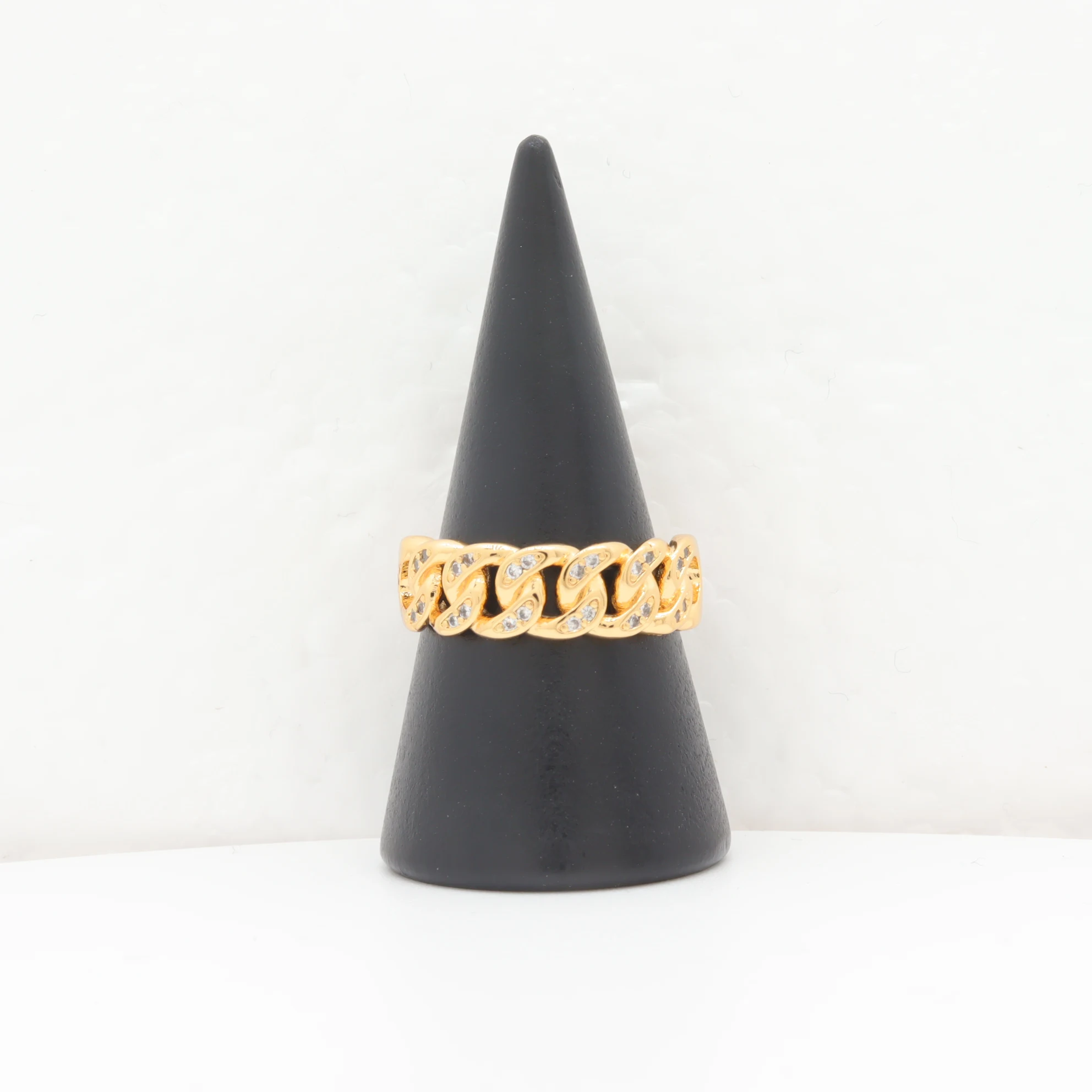 Fashion Zircon Dubai Twisted Rope Chain 