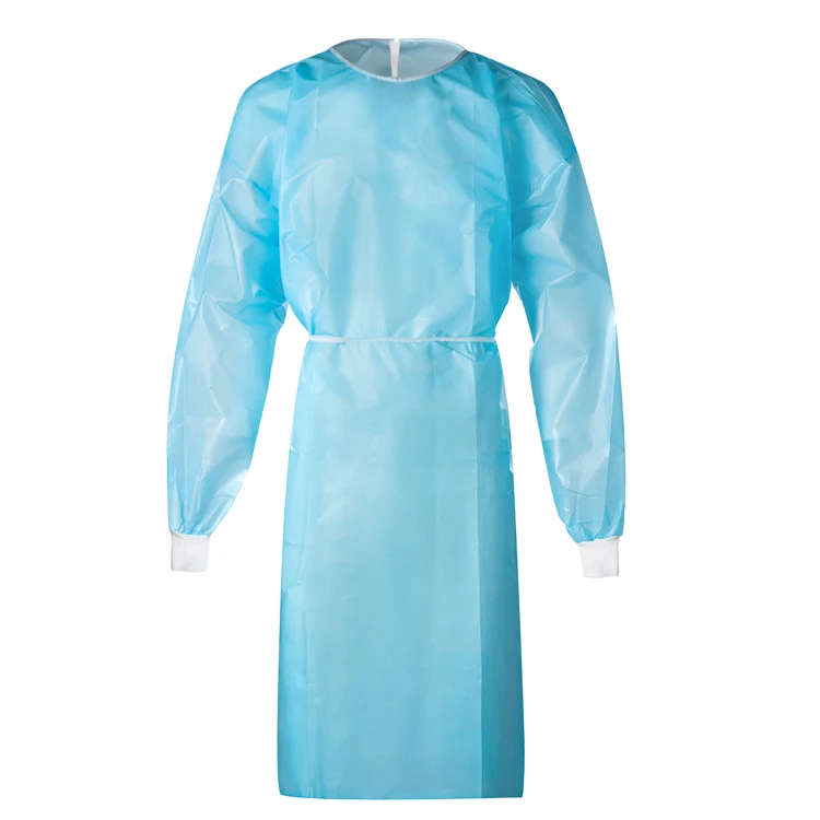 pp+pe disposable operation suit medical isolation gown