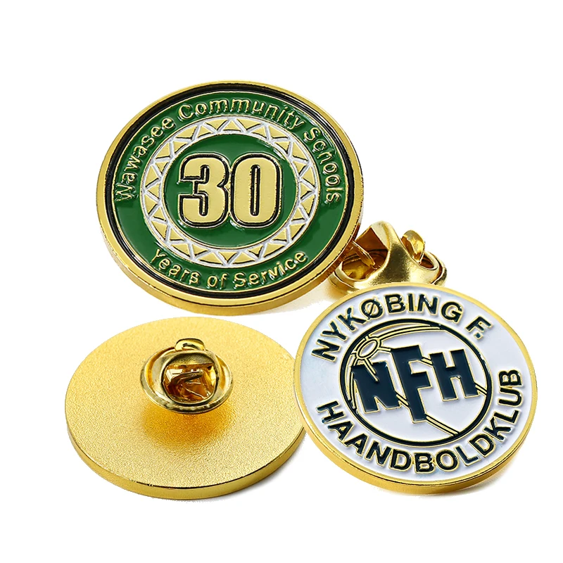 Badge Manufacturers Design Custom Logo Magnet Pin Metal Clothes Brooch Hat Pins Soft Hard Enamel Lapel Pins Magnet for Suit Men