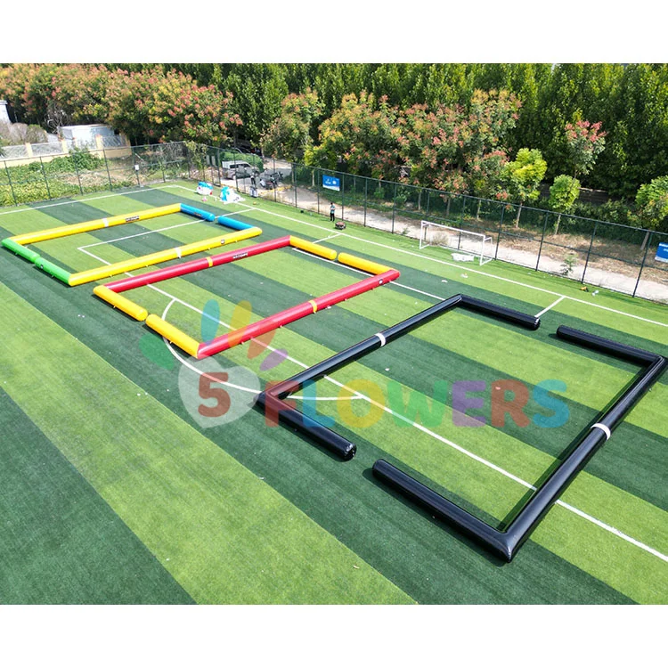 Blow up Custom Made Inflatable 3v3 Football Pitch for Street Inflatable Sport Arena Soccer Field