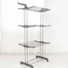 Gray Three-layer clothes drying rack-170cm