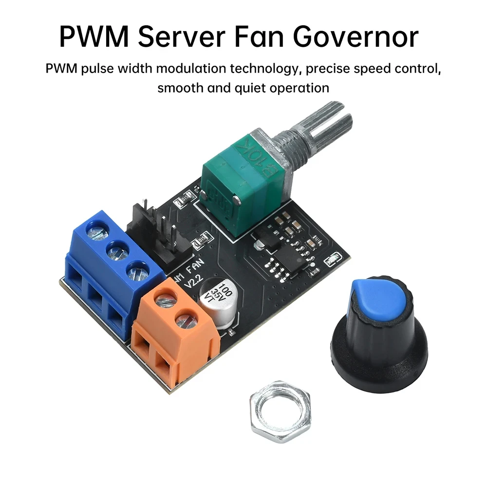 Speed Controllers Regulators, DC12V, 4-Wire, PWM - detail 2