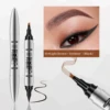NO.9704-1#Marron clair + Eyeliner (Noir)