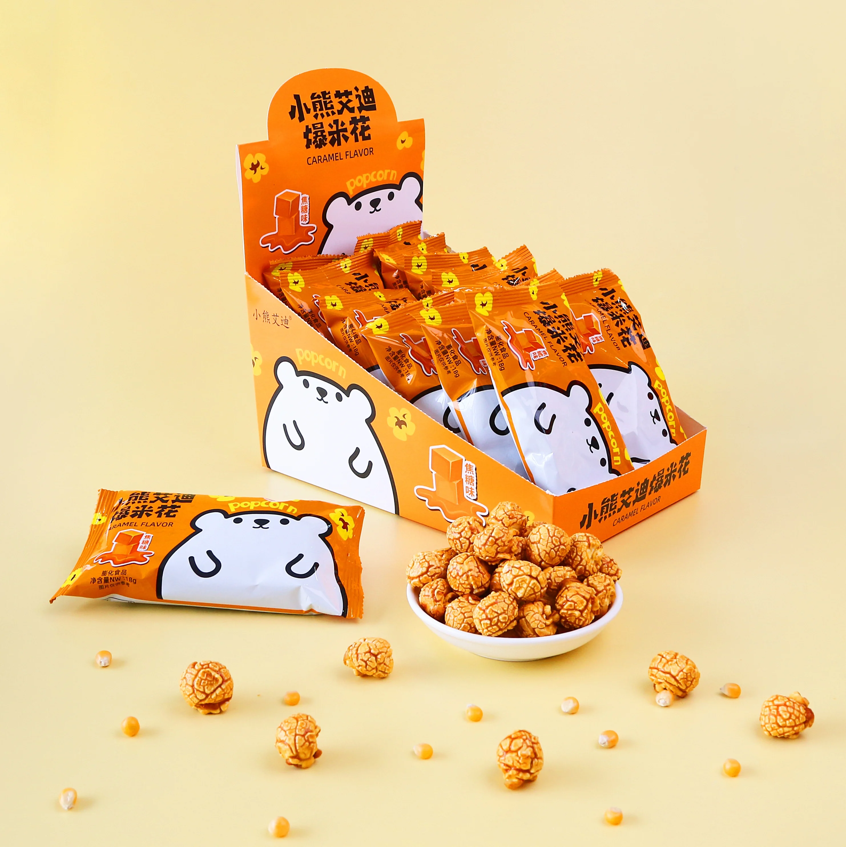 Полнозерновые Безглютеновые низкокалорийные повседневные закуски без искусственных цветов консервантов запеченный попкорн Здоровая пища