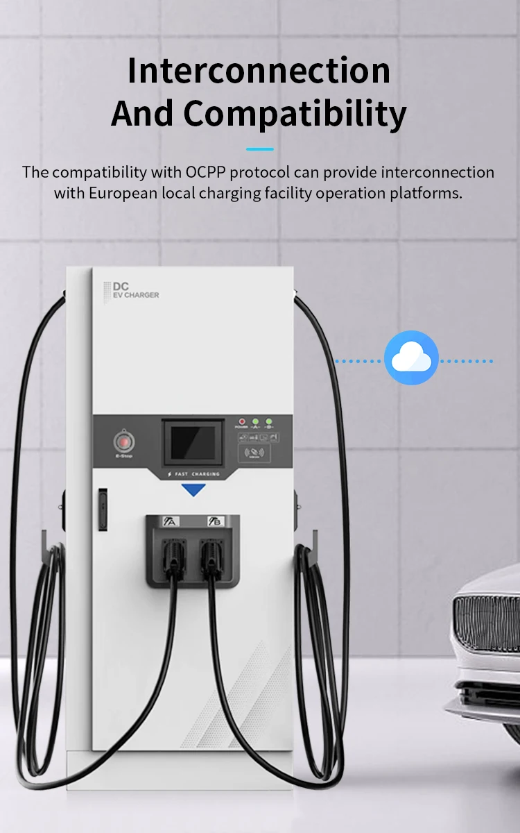 120kw Car Charging Station Floormounted Charging Stations Fast Electric Car Ev Charger Charging