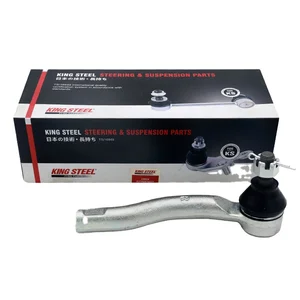 KINGSTEEL OEM 45046-09200 45046-02070 45046-59205 Auto Outer Right Tie Rod End Set for Toyota Corolla Wish Vitz ZZE122 ZZE130