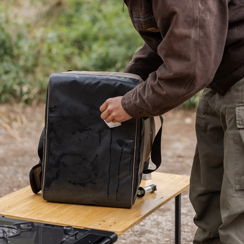 Naturehike organizador de armazenamento de equipamentos de acampamento ao ar livre, bolsa de armazenamento de fogão e panela