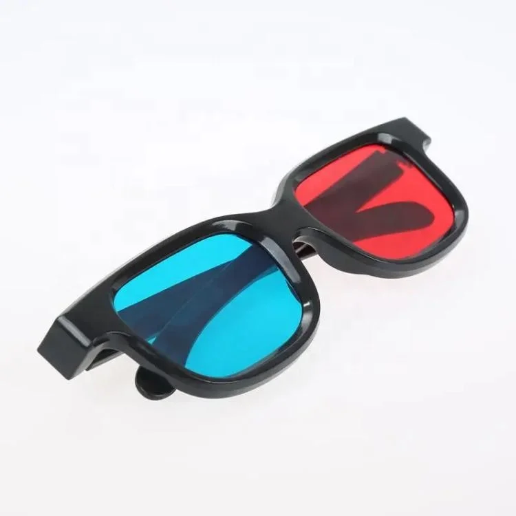 Anaglyph 3D Glasses Red-Cyan Blue Format for Viewing 3D Movies/Games & Pictures