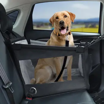 Car Interior Pet Mat Dog Fence and Cat Kennel Rear Medium Dog Cage with Generation Hair for Cars