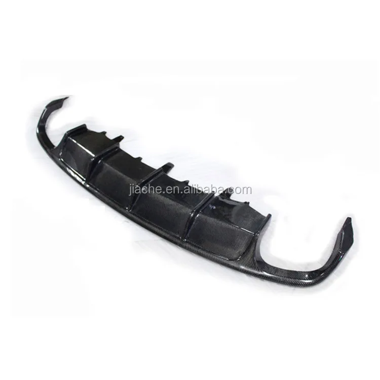Audi A6 S6 Sline 2013-2015 リアディフューザー Amazon.com: WASHLA Carbon Fiber Rear Diffuser for Audi A6 2013