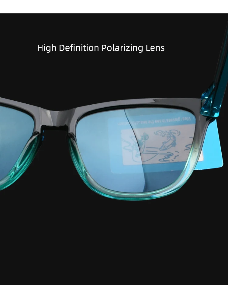 Mirror Lenses Optical Attribute And Custom Fashion Mens Polarized Square Frame Sunglasses Style Sun Glasses