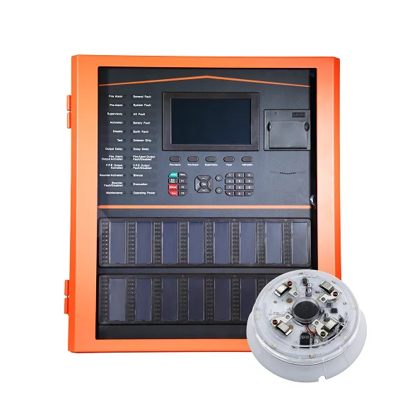 Tanda Tx7004 Lpcb En54 Addressable Fire Alarm Control Panel 12 4 Loops Optional Fire Alarm 6684