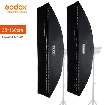 Godox 35*160cm 14"x 63" Rectangular Grid Honeycomb Softbox Bowens Mount for Studio Strobe Flash Light detail image