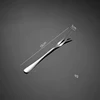 Silver 304 fruit fork 1010