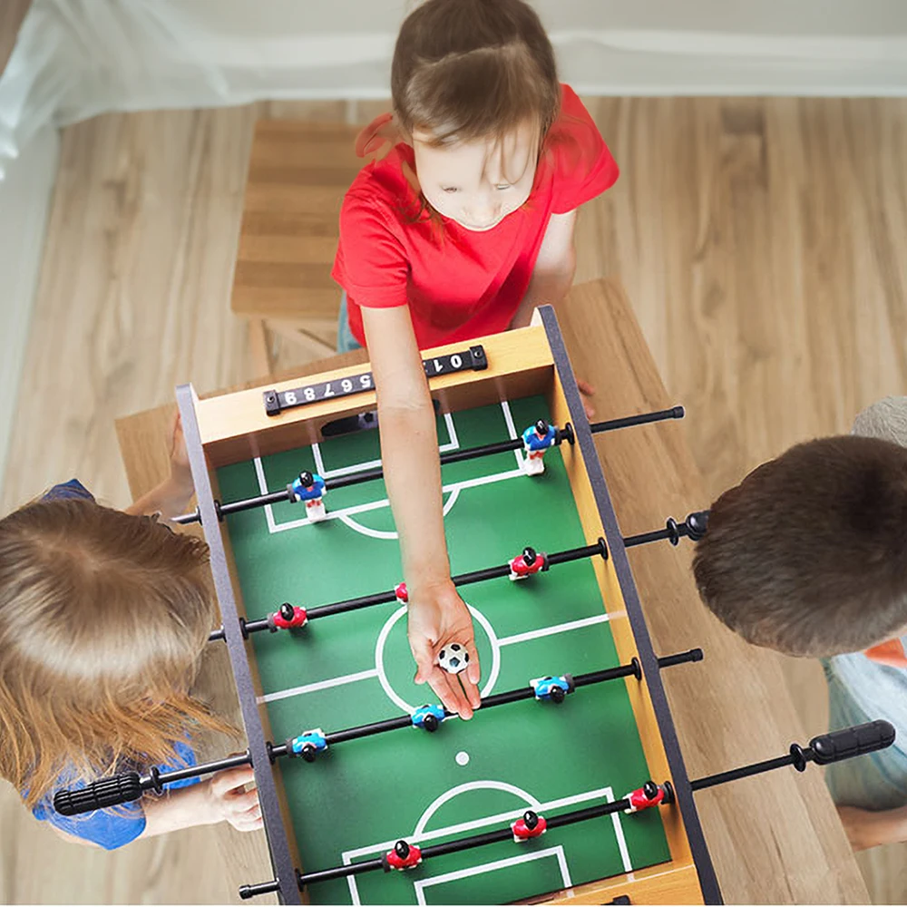Win.max Mini Foosball Table - 20-Inch Tabletop Soccer Game for