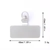 square rotating buckle-silver