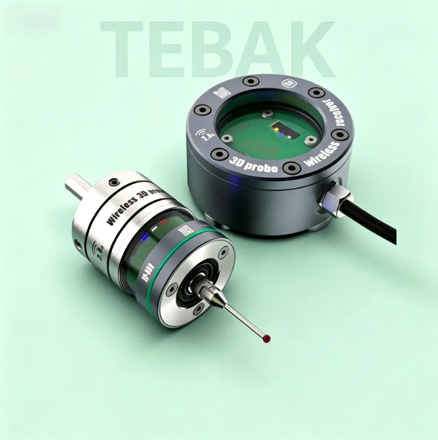 TEBAK GP-800 Wireless CNC Probe | 3D Edge Finder | Renishaw OMP40-2 Replacement