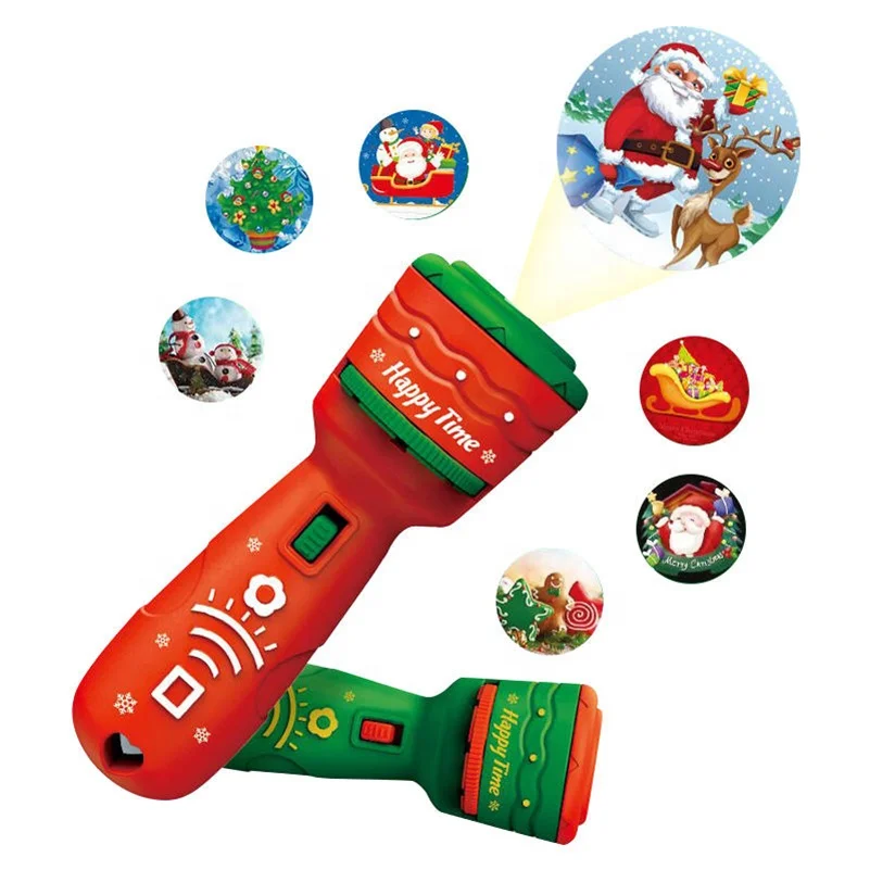 Samtoy электрическая развивающая книга истории о сне для детей мини Рождественский слайд-проектор лампа игрушка проектор фонарик