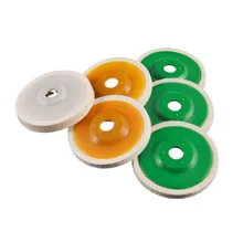 Factory  price 100% wool felt disc buffing polishing wheels disc for marble