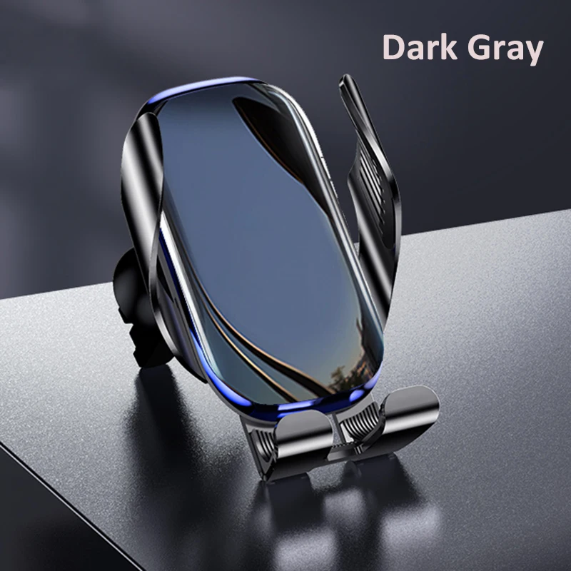 Беспроводное Автомобильное зарядное устройство Qi, 15 Вт, автоматическое автомобильное беспроводное зарядное устройство для iPhone 13