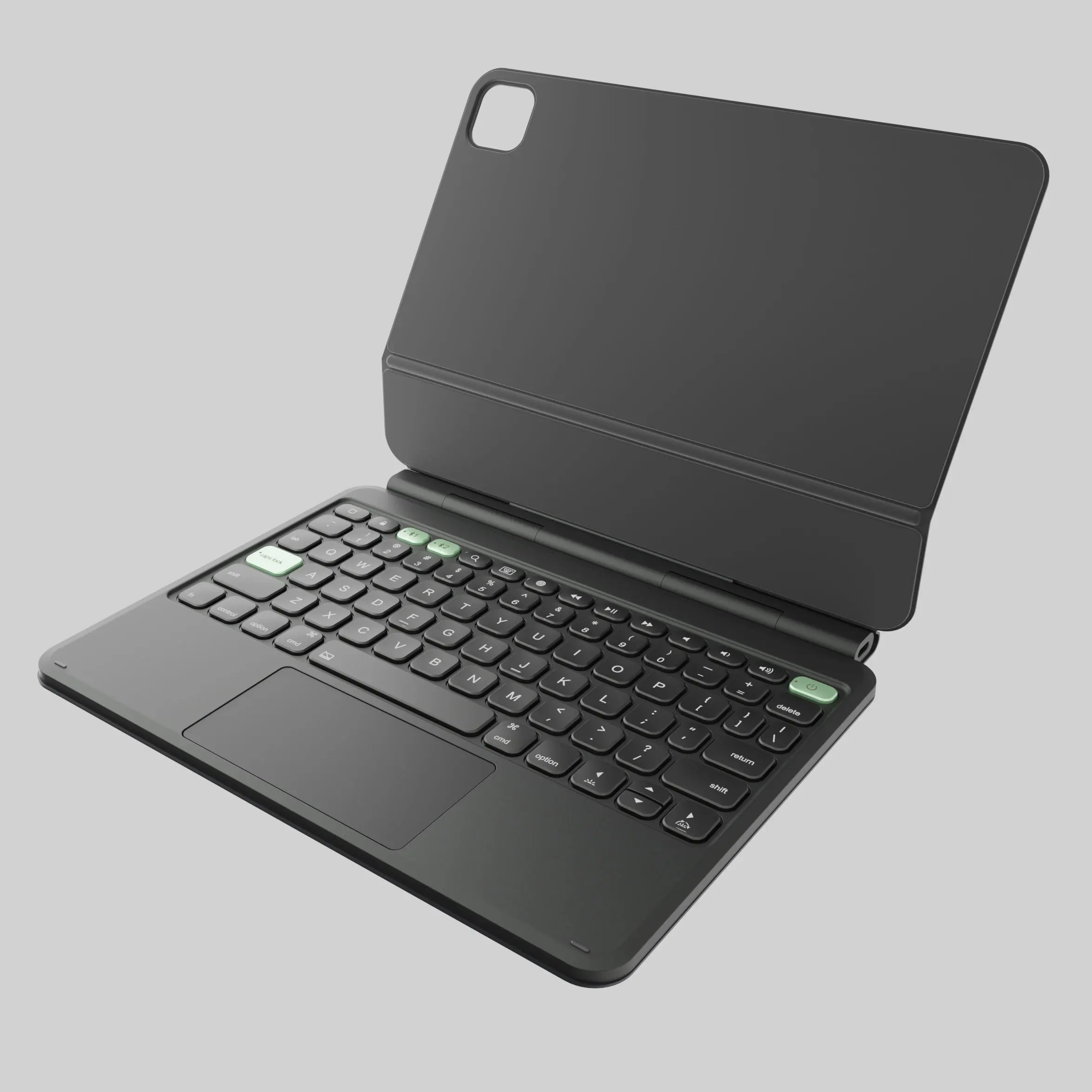 Backlit BT Connect Aluminum Magic Keyboard Case for iPad Air Pro 10.9 11 13 Inch Built-in Multi-Touch Trackpad with OEM Service