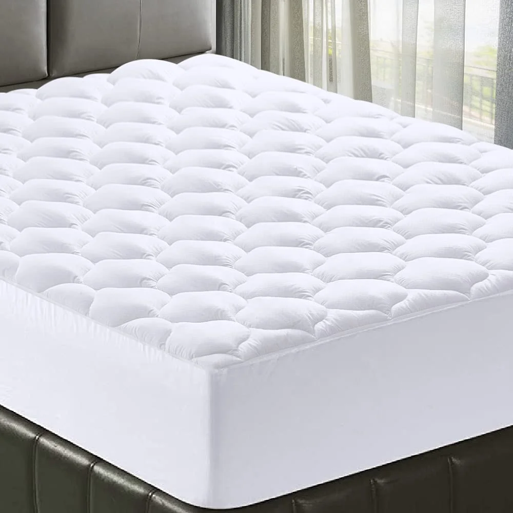 Couvre-lit imperméable en microfibre pour chambre d'hôtel, lavable, housse de matelas antibactérienne, adaptée à toutes les saisons