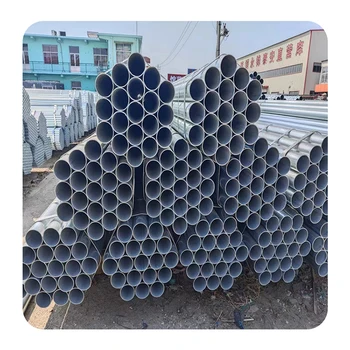 Low Price Wholesale Galvanized Hot Dip Fence Metal Post Galvanized Steel Scaffolding Tube Galvanized Round Square Tube