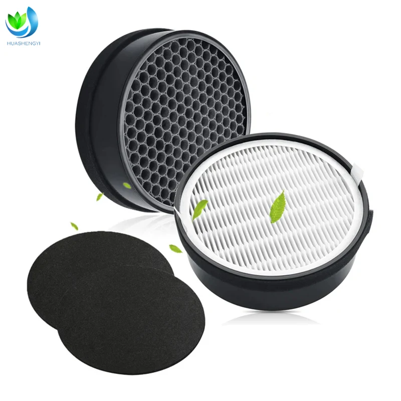 Customize H12 H13  LV-H132 Air Purifier Replacement HEPA Filter  3-in-1 Nylon Pre-Filter High-Efficiency Activated Carbon Filter