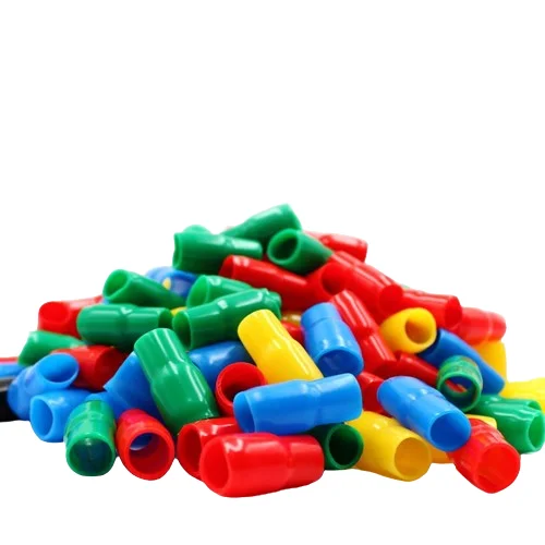 PVC Insulating Sheath Flame Retardant  Cable End Cap Vinyl Wire End Caps for Cable Lugs Electric Terminals
