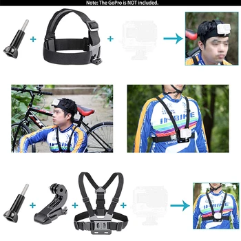 50 in 1 Camcorder Kit for Go Pro H Ero 9 8 7 6 5 4 3+ Action Camera Accessories detail image