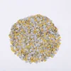 colorful Sprinkle 1 cm gold and silver discs
