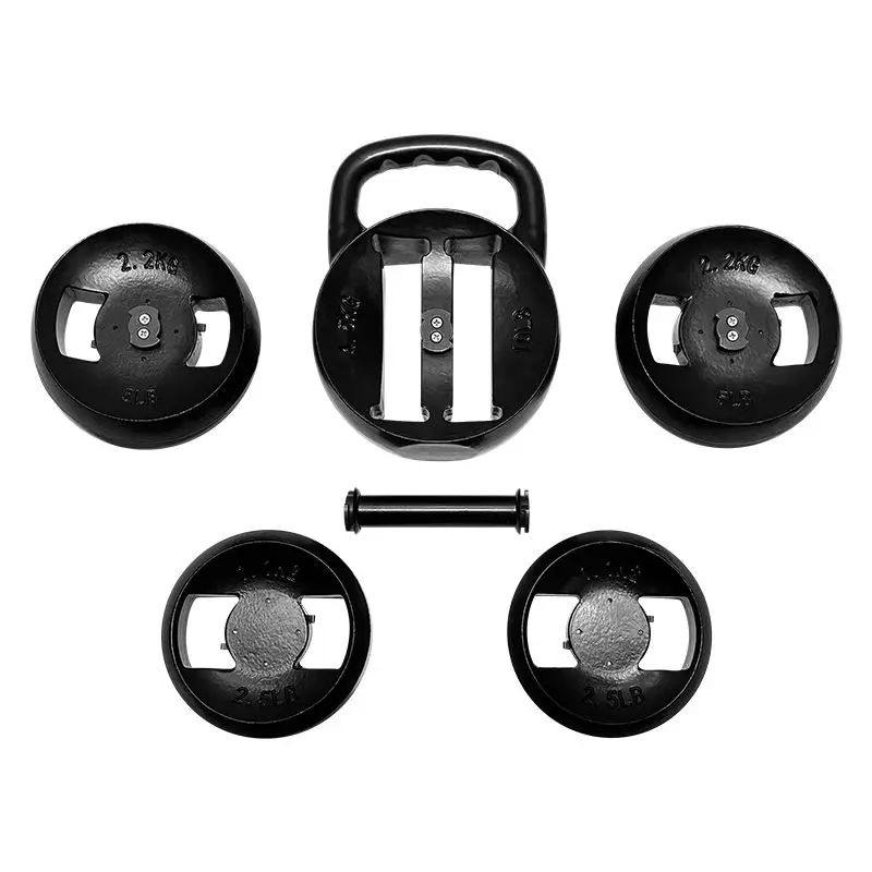 Customs logo Deceleven Cast Iron Adjustable Kettlebell Gym Fitness Equipment For Body Building Dumbbell Adjustable Kettlebell supplier