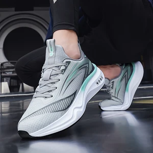 Wholesale High Quality Men's Sports Shoes Lightweight Walking Style Shoes Breathable Casual Sports Men's Running Shoes