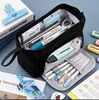 Boat-shaped pencil case-black