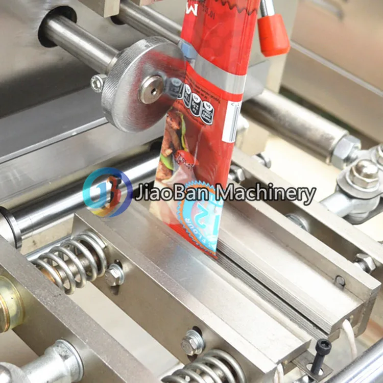 JB-150K автоматическая машина для томатного соуса упаквочная машина для риса мешок упаковочная машина