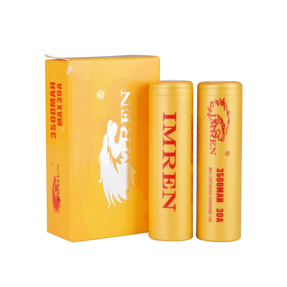 High quality 3.7V 18650 imren 3500 mAh 30a lithium ion rechargeable lithium 18650 battery