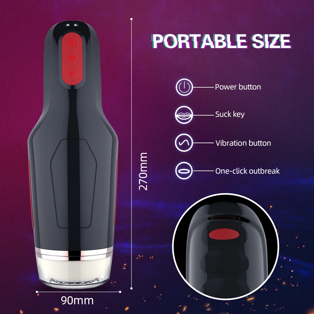Amazon Bestseller 10-Frequenz Saug- und 10-Frequenz Vibrations-Männer-Sexspielzeug  Starke Vibration Masturbator-Becher| Alibaba.com