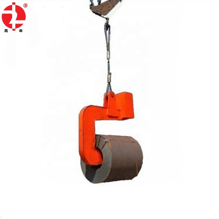 Durable C Type Coil Lifting Clamp for Coil Transportation Metal Suspension Clamp with C Hook Metric Measurement System