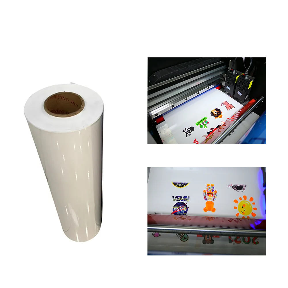 60cm AB Film for UV DTF Printer Transfer Printing for Sticker Custom manufacture