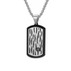 Seulement pendentif noir