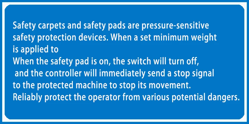 Aizheng AZ-542 Industrial Safety Carpet Pressure Sensing Sensor Safety ...