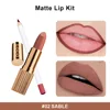02 matte lipstick and lip liner set