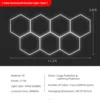 7-hole honeycomb lamp style one