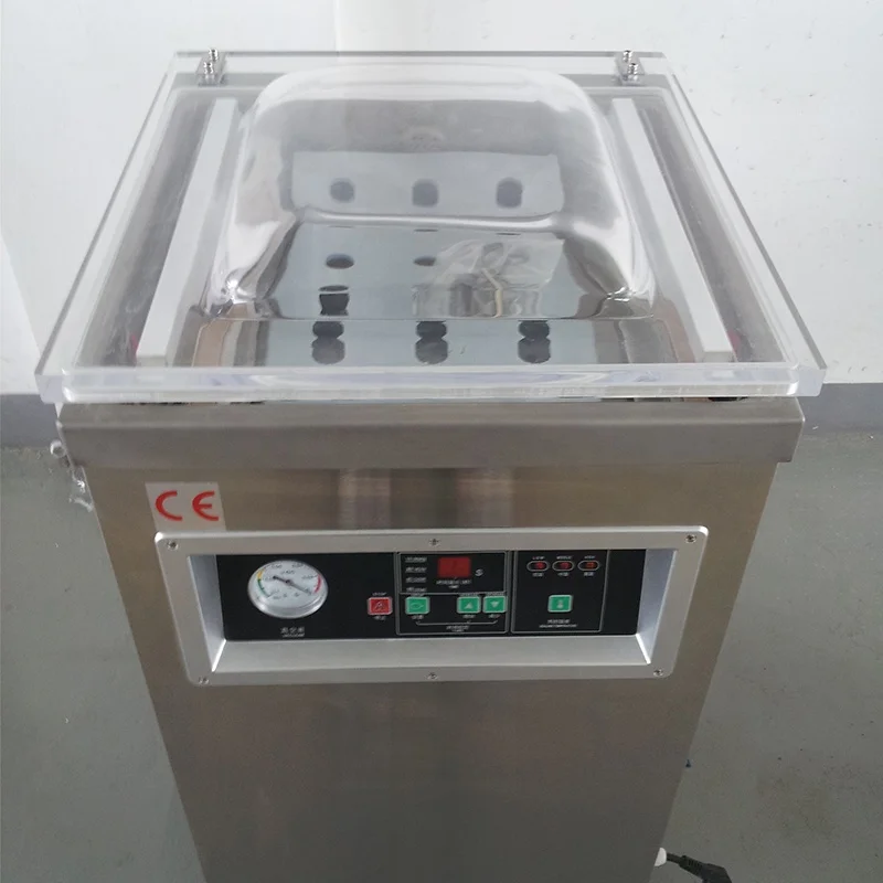 
Вакуумный упаковщик с одной камерой, вакуумная упаковочная машина для продуктов, мяса, курицы 