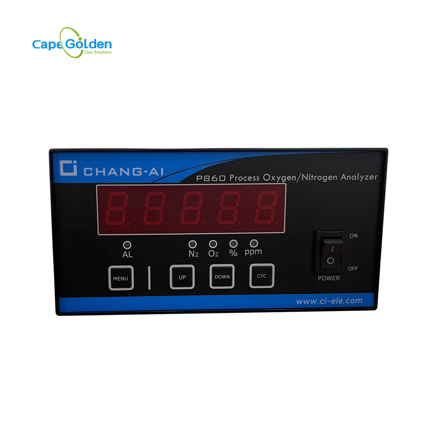 P860 N2/o2 Analyzer Oxygen and Nitrogen Gas Purity Analyzer/ Tester